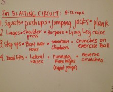 fat blasting circuit